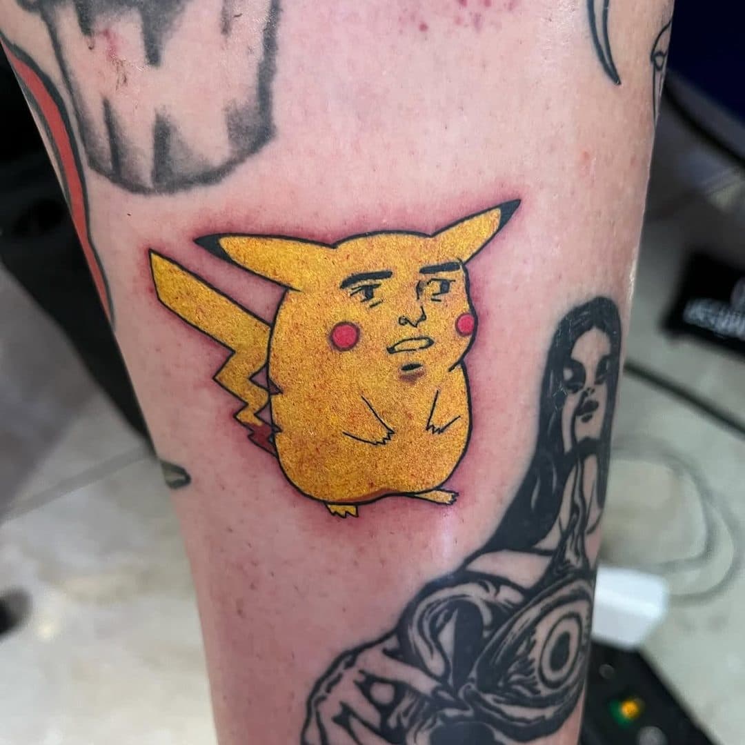 Anime-tatuering av Wolegan, Zoi Tattoo House Malmö